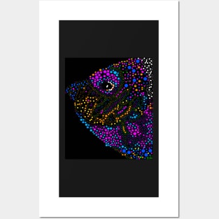 Angel Fish Abstract Posters and Art